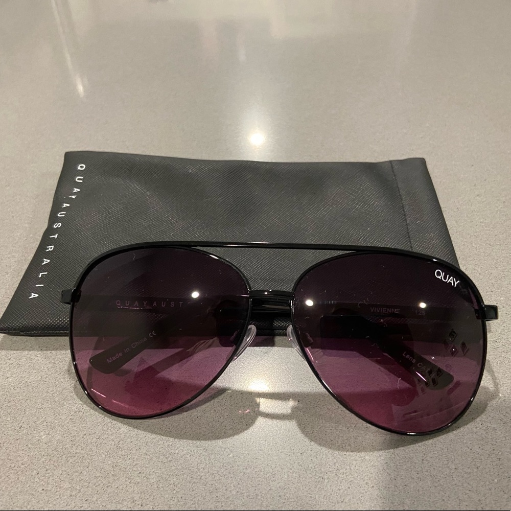 Quay Australia Purple Aviators